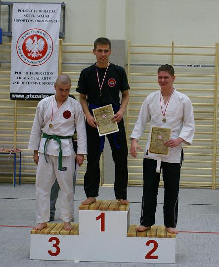Mateusz na pierwszym miejscu w Łodyg..JPG
